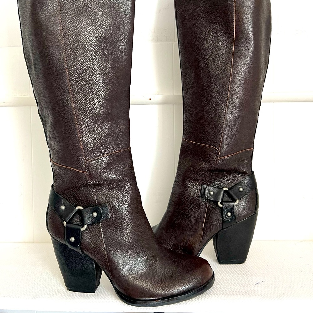 Kork Ease tall leather boots size 10